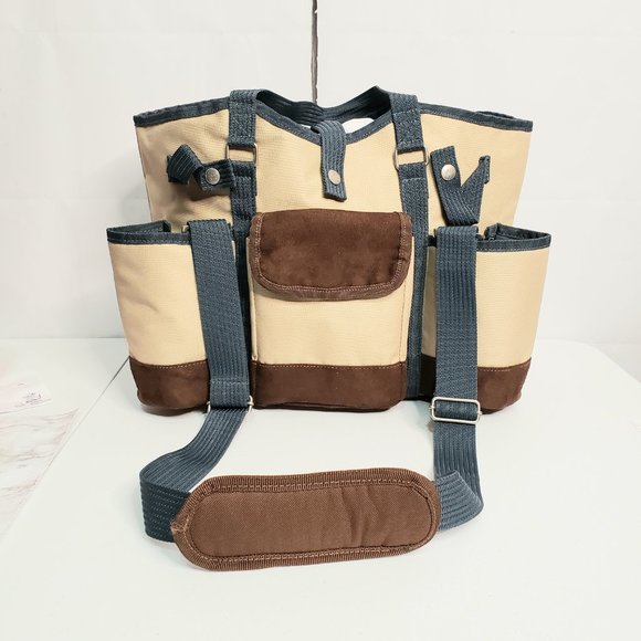 *SOLD* Legacy Wine Country Canvas Picnic Time Large Tote - Picture 2 of 11